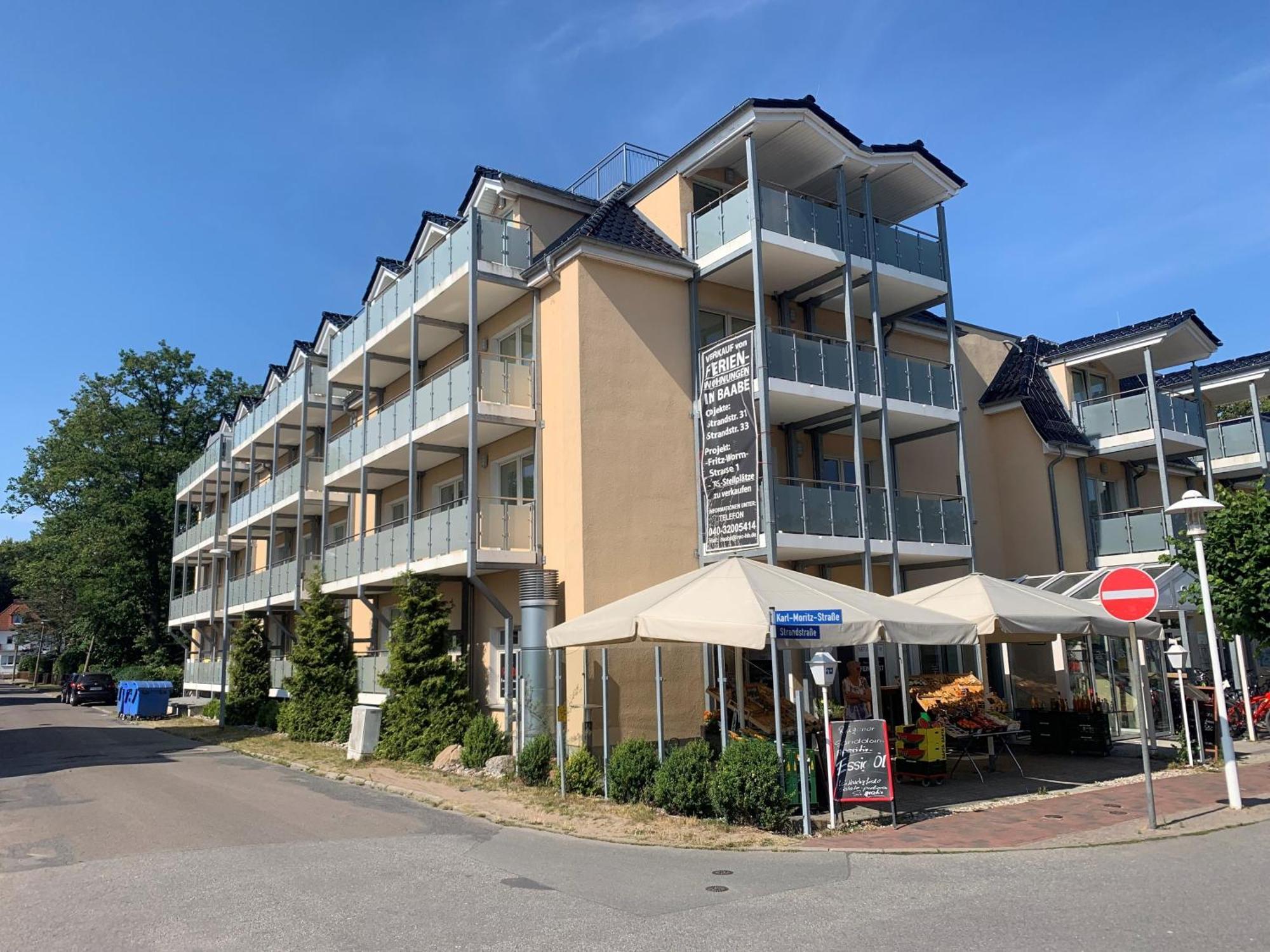 Ferienwohnung Traumduene Im Ostseebad Baabe Exterior photo